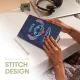 Disney Stitch - Notebook + stylo