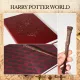 Harry potter - Notebook Gryffondor en simili cuir + stylo