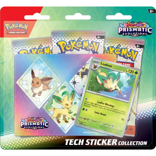 POKEMON - EVOLUTIONS PRISMATIQUES - EV 8.5 - TECH STICKER - PHYLLALI