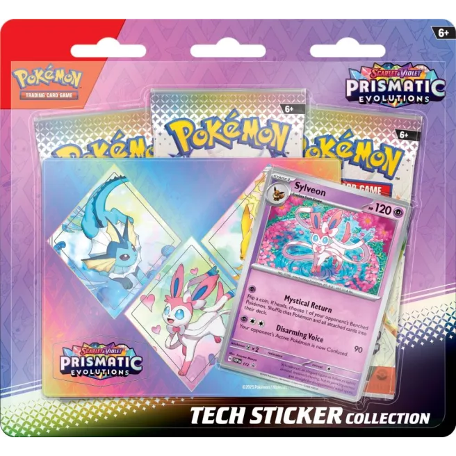 POKEMON - EVOLUTIONS PRISMATIQUES - EV 8.5 - TECH STICKER - NYMPHALI