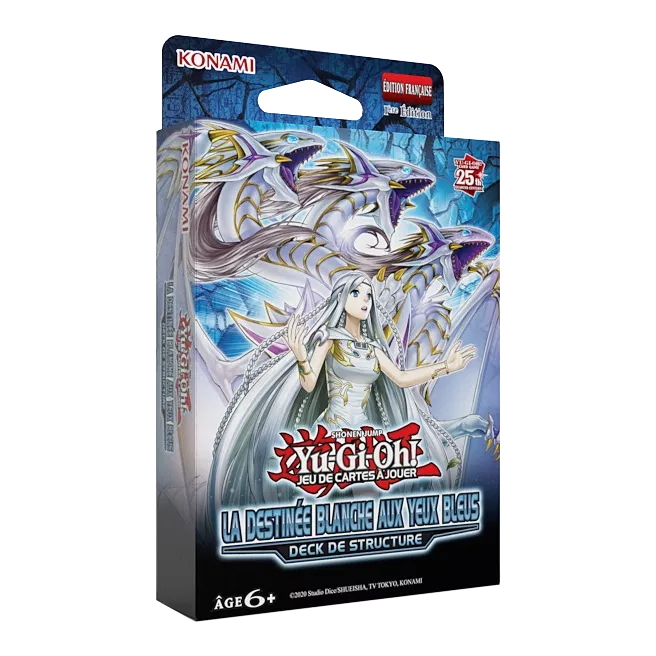 YU-GI-OH ! - La Destinée Blanche Aux Yeux Bleus - Deck de Structure